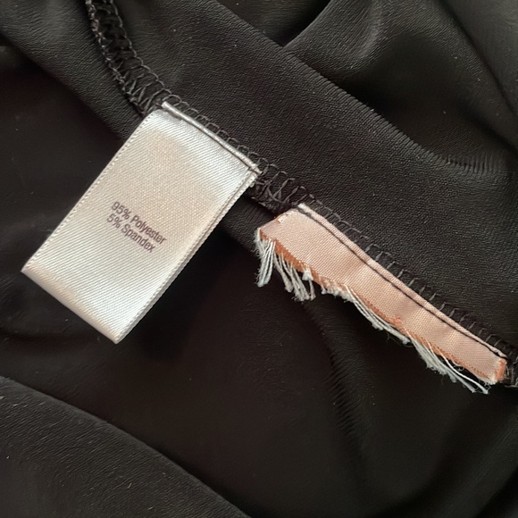 Jennifer Lopez black ruched Dress size XS - Picture 11 of 12